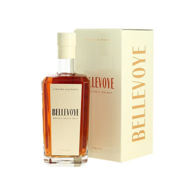 Whisky Bellevoye Blanc Sauternes 70cl - 40° - en etui
