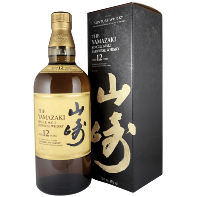 Whisky Japonais Single Malt Yamazaki 12 ans en etui